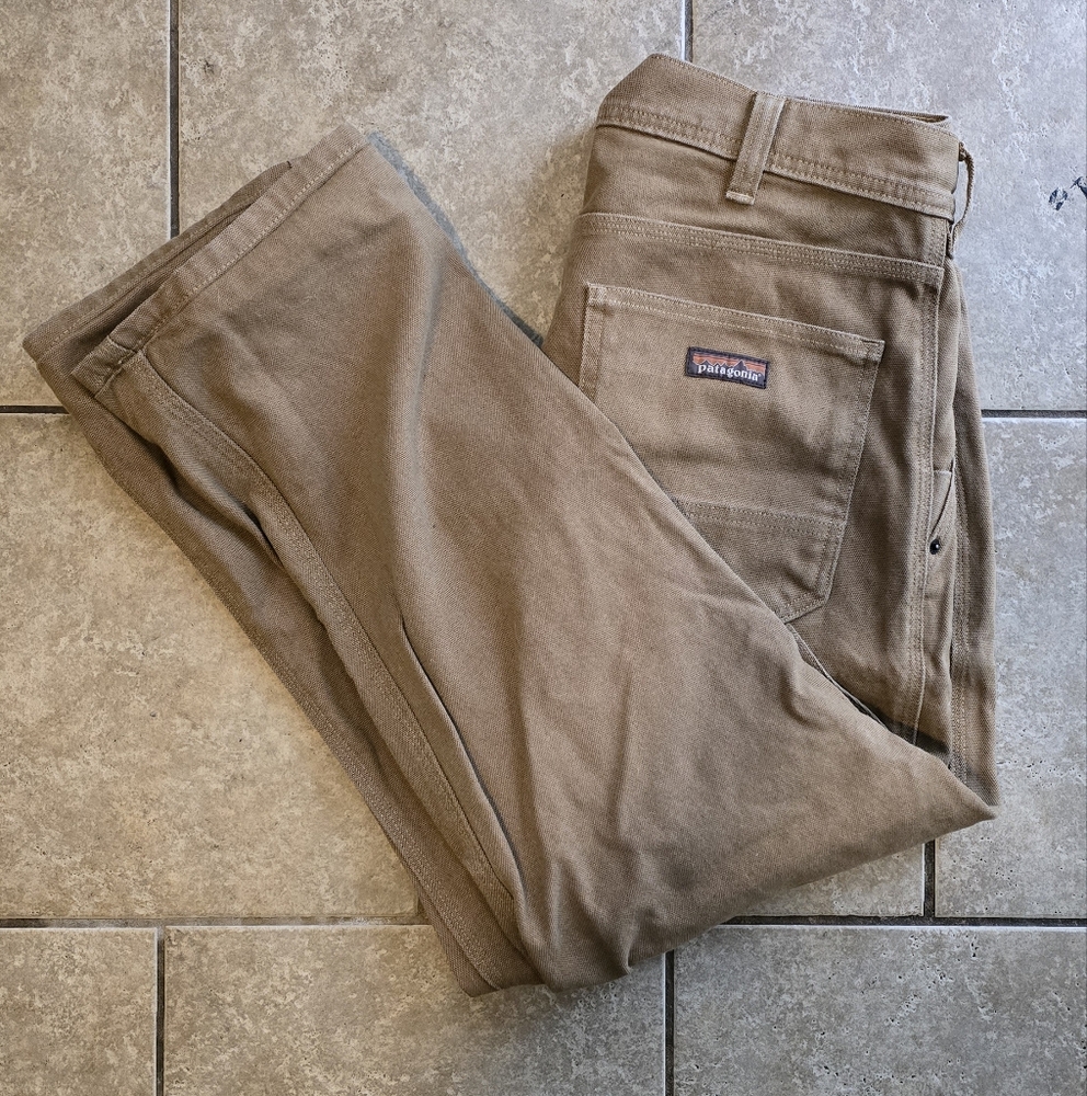 Patagonia Hiking Pants - Hemp Blend - size 34 (READ DESCRIPTION)